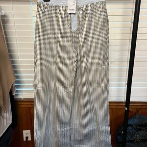 Free People Green and Blue Milk and Cookies Pants Intimates & Sleepwear